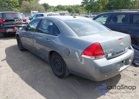 2008 Chevrolet Impala Ls из США, поврежденный, VIN 2G1WB58N081378054